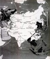 Second World War map