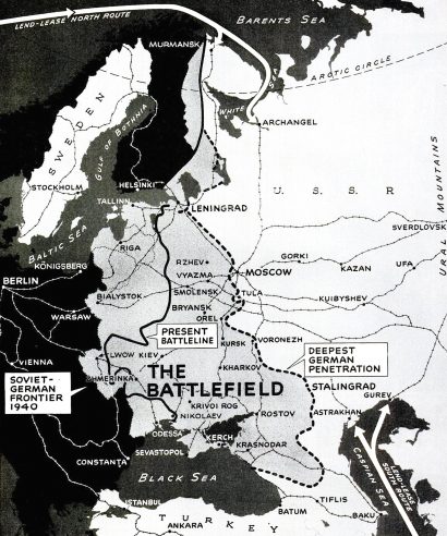 1944 Eastern Front map