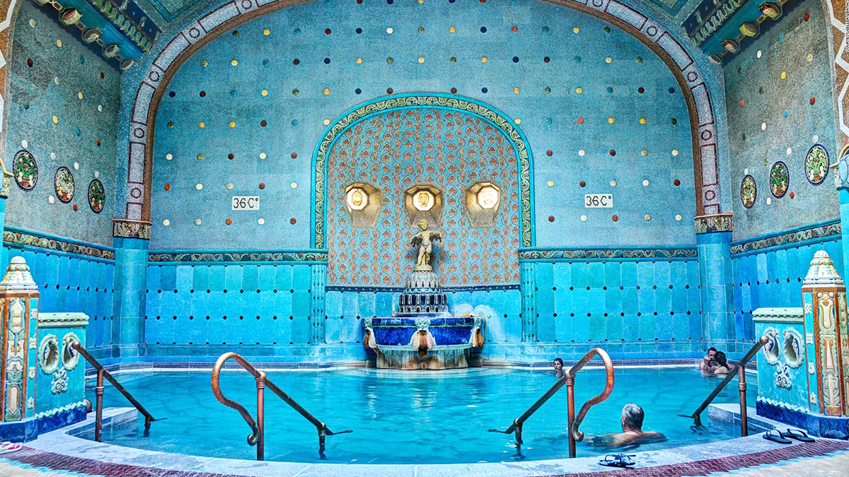 Gellért Thermal Bath Budapest Hungary - Never Was.