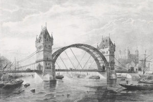 Tower Bridge London England design