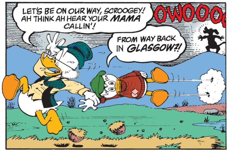 The Last of the Clan McDuck panel
