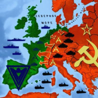 Soviet invasion Europe map
