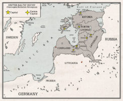 United Baltic Duchy map