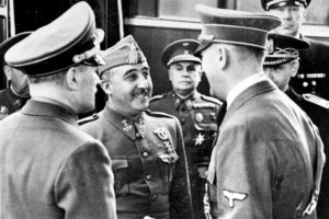 Francisco Franco Adolf Hitler