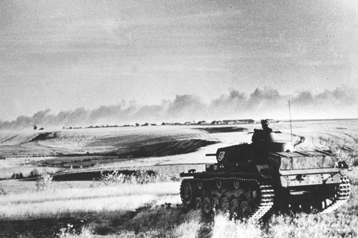 German tank in Russia