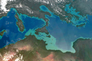 Mediterranean map