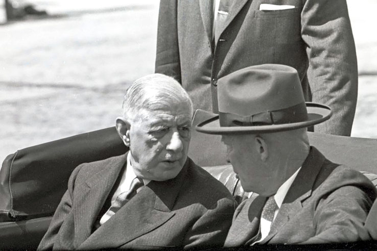 Charles de Gaulle Dwight Eisenhower