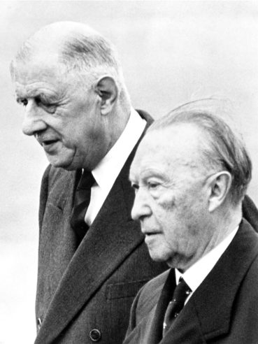 Charles de Gaulle Konrad Adenauer
