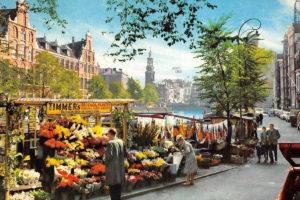 Bloemenmarkt Amsterdam Netherlands