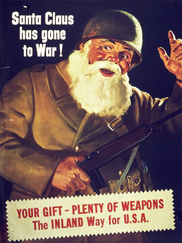 Santa Claus Christmas poster