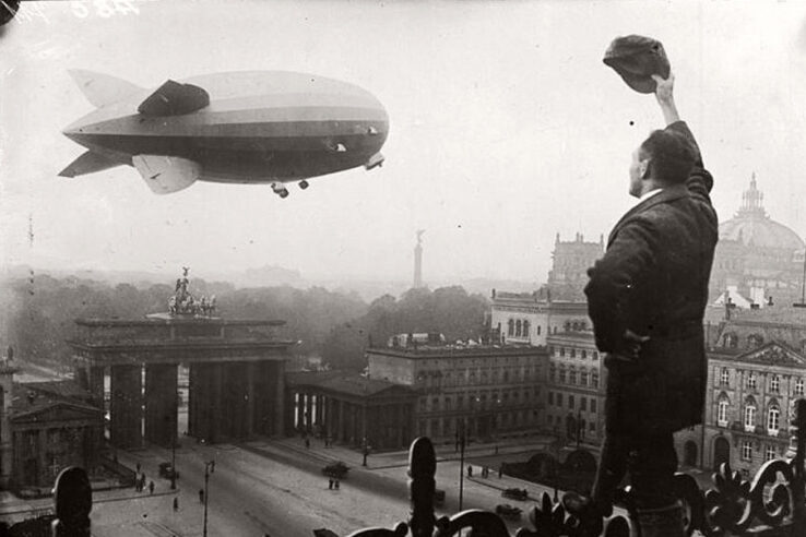 Berlin Germany zeppelin