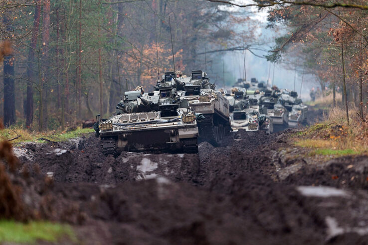 British tanks in Poland