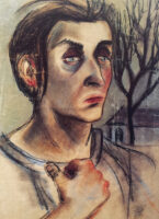 A female patient painting