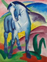 Blue Horse painting