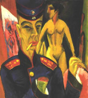 Self-portrait as a Soldier painting
