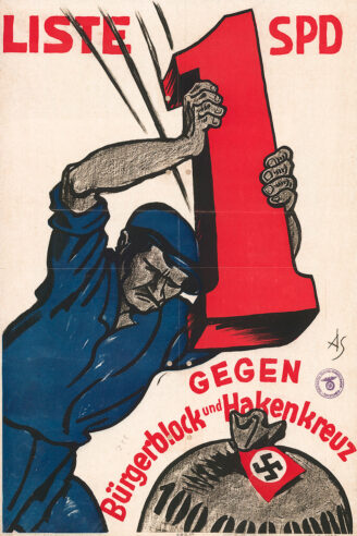 1930 German Social Democratic Party election poster