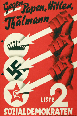 1932 German Social Democratic Party election poster