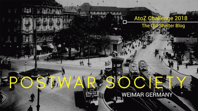 The Old Shelter Weimar Germany Postwar Society