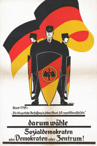 1924 German Social Democratic Party election poster