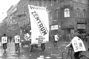 German Center Party campaigning