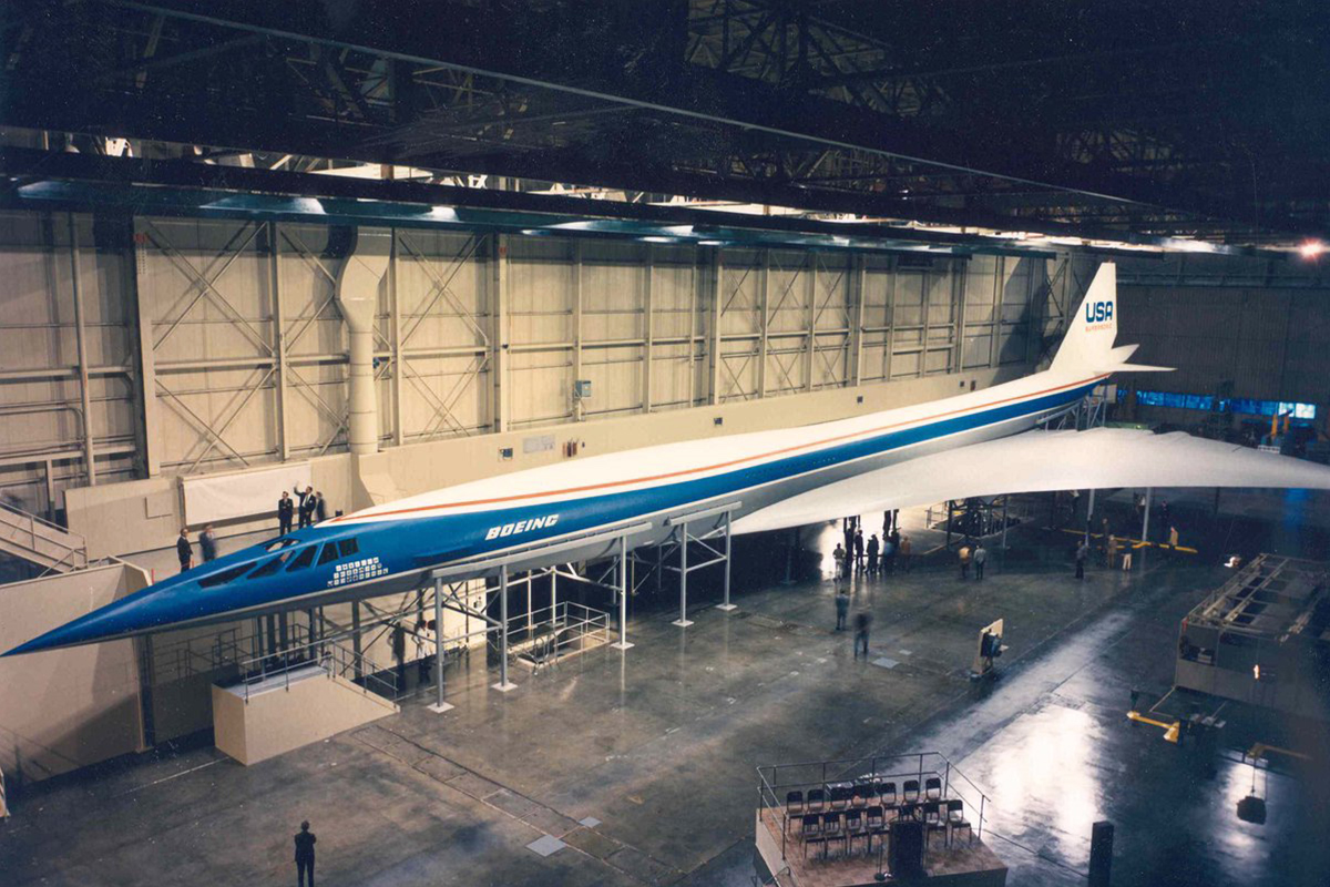 Boeing 2707 supersonic jet