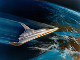 Space shuttle concept art