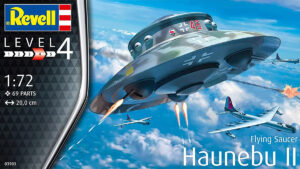 Revell Haunebu II flying saucer cover