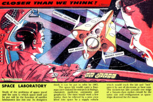 Space Laboratory comic