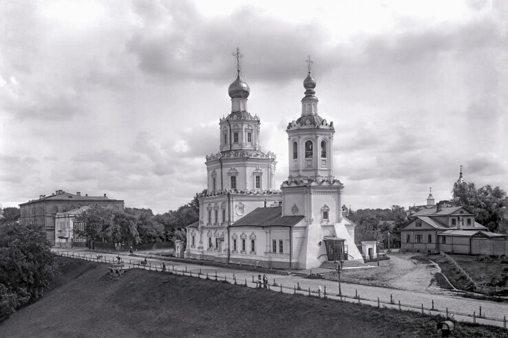 Saint George Church on Volga Embankment Nizhny Novgorod Russia
