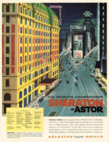 Sheraton-Astor New York advertisement