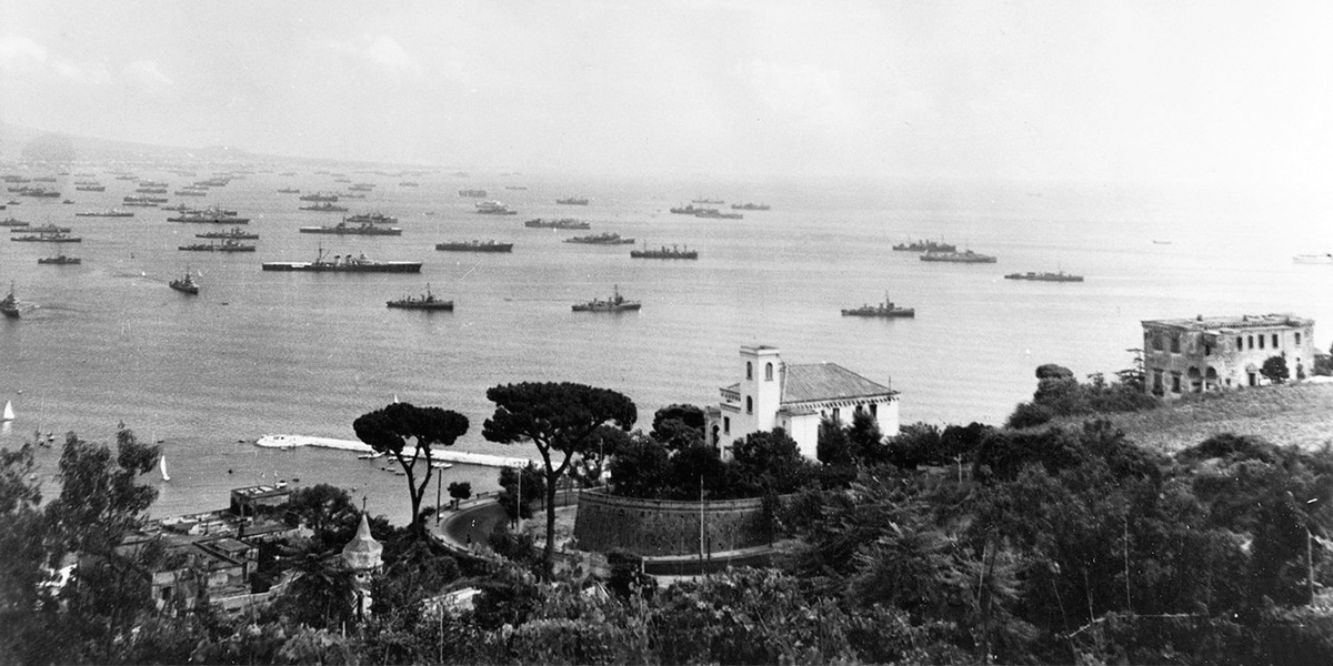 Allied fleet southern France