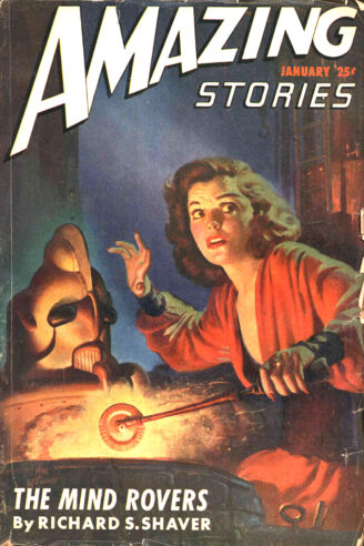Amazing Stories January 1947 cover