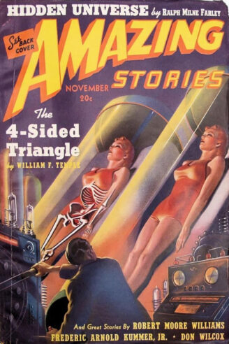 Amazing Stories November 1939 cover