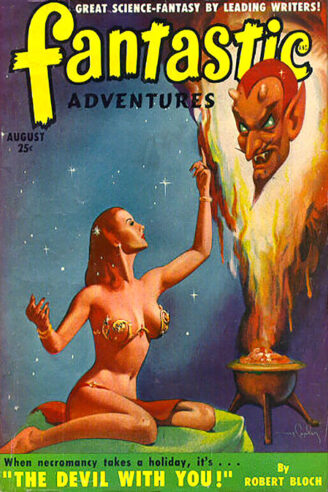 Fantastic Adventures August 1950 cover