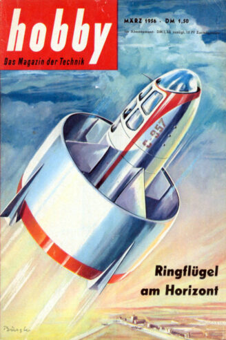 Hobby March 1956 cover