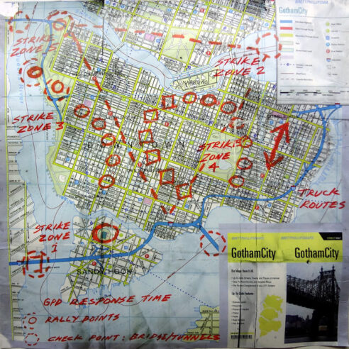 Gotham City map