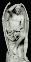 Lucifer statue